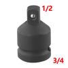 Socket Converter Adapter Set for Handheld Tools Reducer Adapter 1/4 1/2 3/8 3/4 for Car Auto Bike Workshop Repair Tools