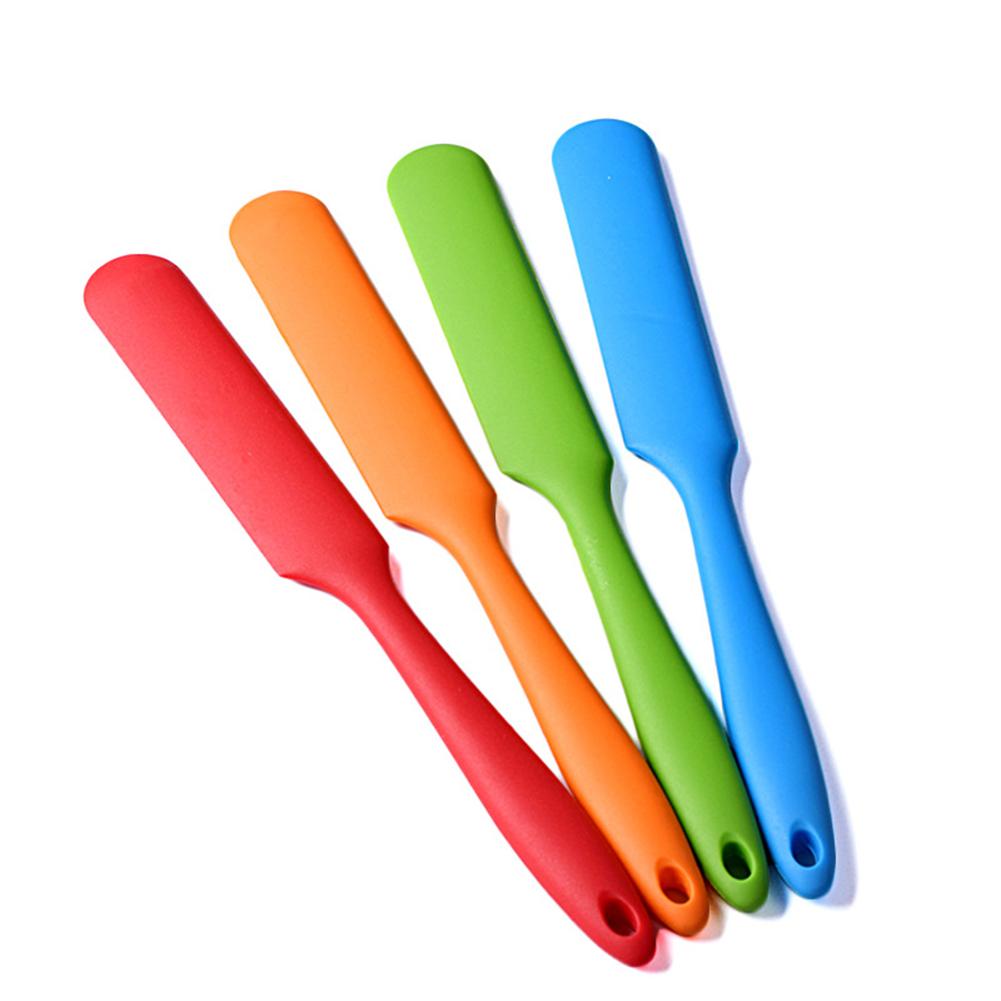 Small Silicone Scraper Butter Scraper Cake Making Accessories Baking Scraper Tool random#0