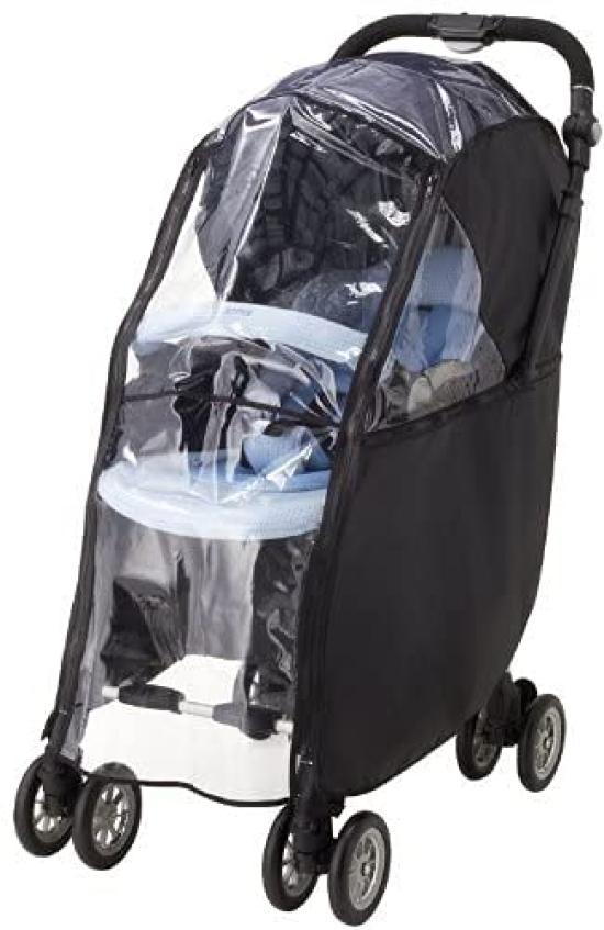 Aprica Stroller Rain Cover (for Optia and Solaria) (Black) 99950