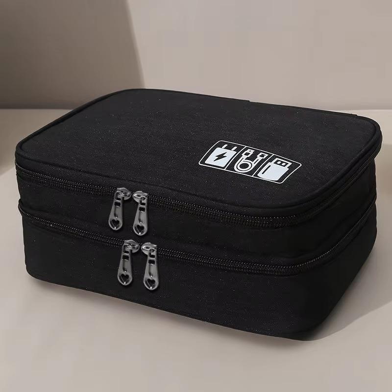1Pcs 3Layer Large Capacity Barber Tool Organizer Bag Hairdressing Tool Storage Bag Hair Clippers Scissors Hair Styling Accessory