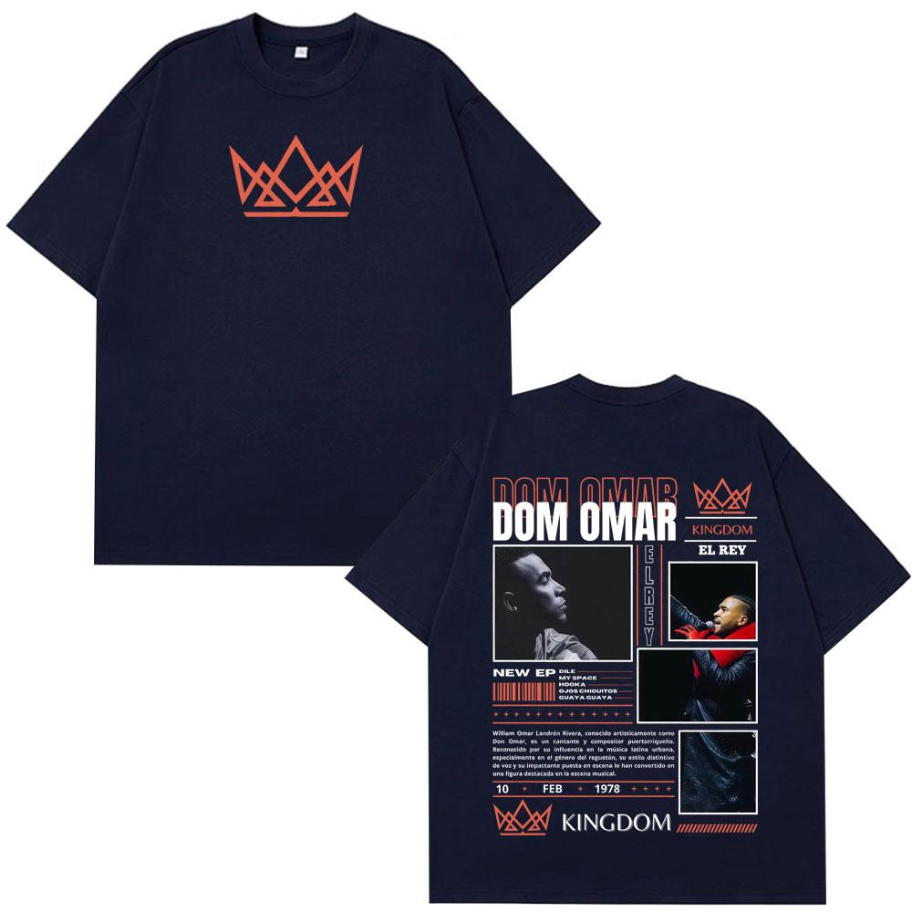 Don Omar Album Print TShirt Unisexs Womens Fashion TShirt Short Sleeve Casual Cotton HipHop TShirt Hobbyist Gift
