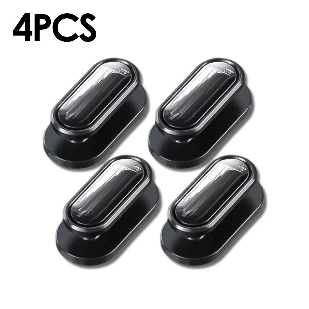 

Автомобильные незаметные маленькие крючки из углеродного волокна самоклеящиеся крючки на приборную панель/стену для хранения USB-кабеля, наушников, ключей, органайзер для салона автомобиля