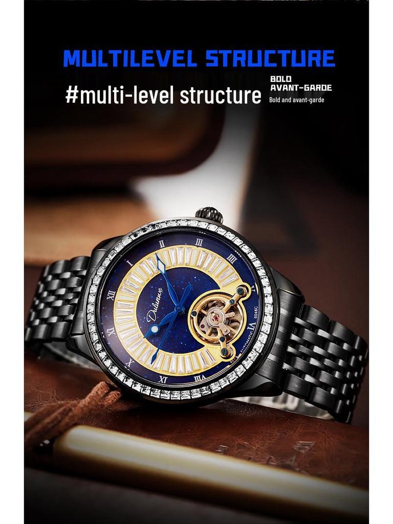 Durham Wei New Swan 2025 Herren Mechanische Uhr - Vollautomatisch, Wasserdicht, Leuchtend, High-End Design