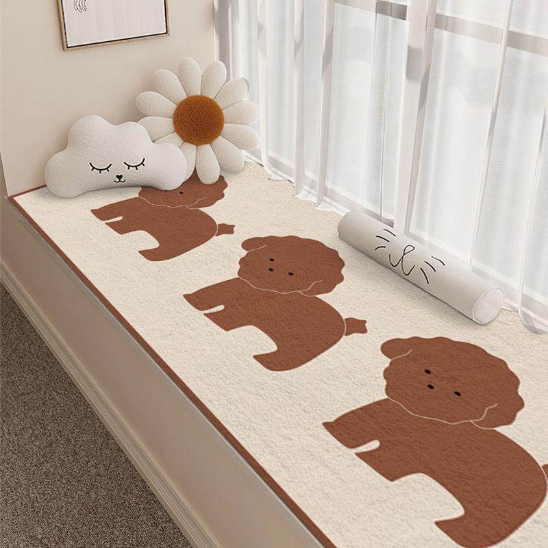 Cartoon Bay Window Floor Mat Thickened Four Seasons Universal Balcony Mat Cute Tatami Mat Ins Sill Mat Carpet