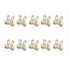 Metal Nail Art Studs 3D Metal Nail Art Jewelry Decorations Bows Rabbits Moon Multi-Shapes Nail Decoration Accessories