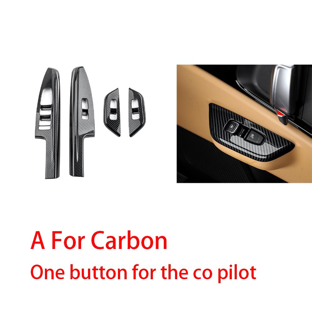 For KIA Carnival -2026 Left-Hand Drive Car Window Control Button Trim Panel Door Handle Decorative Strip Interior Accessory