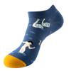 Spring Summer Socks Cute Funny Harajuku Cartoon Men Boat Oil Painting Food Casual Cotton Short Socks for Female Sox