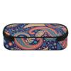 Pen Case High Capacity Zipper Closure 300D Polyester with Main Storage Mesh Pocket and Organized Pen Holders for Daily School Use