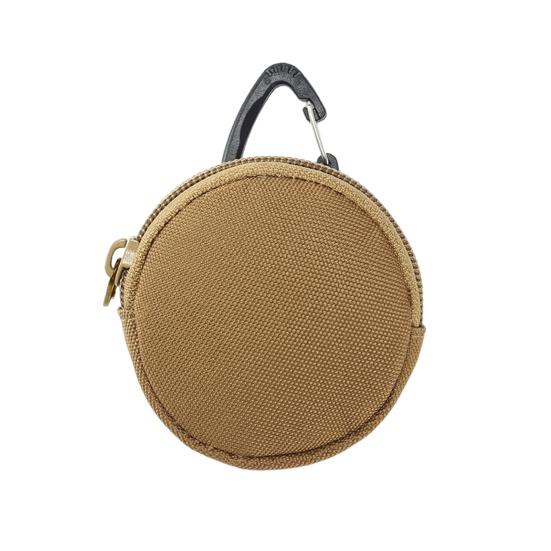 

Сумка для монет-органайзер, водонепроницаемый тканевый Оксфорд, кошелек для монет, брелок для ключей, уличный чехол для инструментов, беспроводная гарнитура, кошелек, ключи, сумка для хранения пеших прогулок хаки