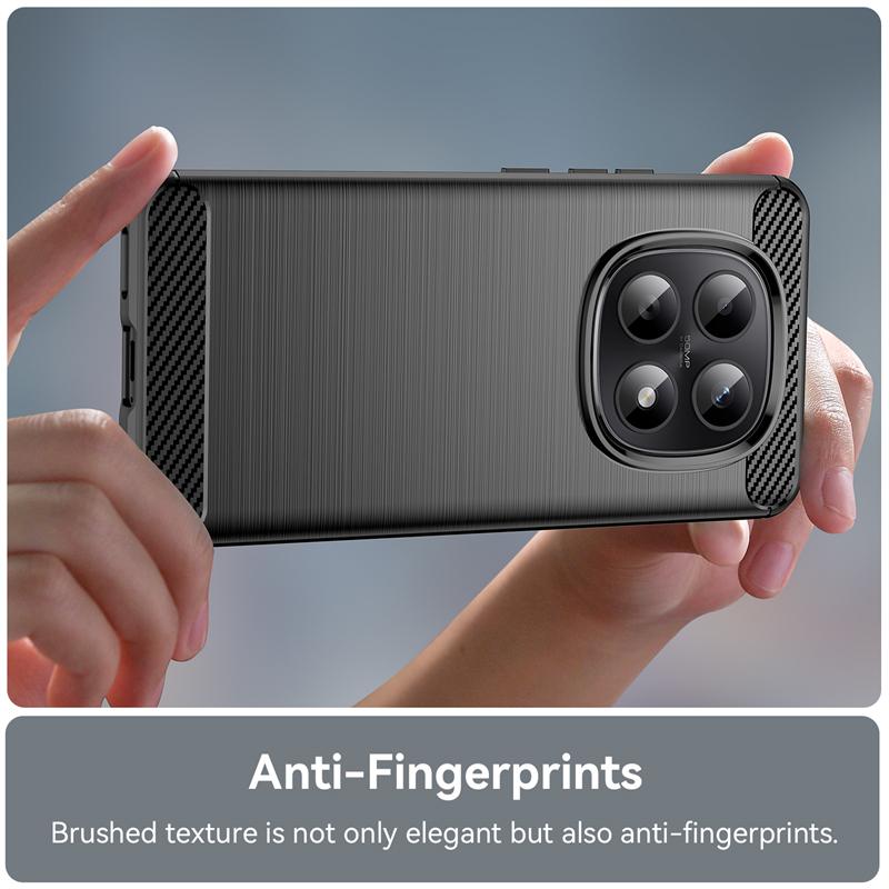 Funda For Xiaomi Redmi Note 15 5G Silicone Carbon Fiber Back Cover For Redmi Note 15 Pro Plus Phone Case For Redmi Note 15 Case