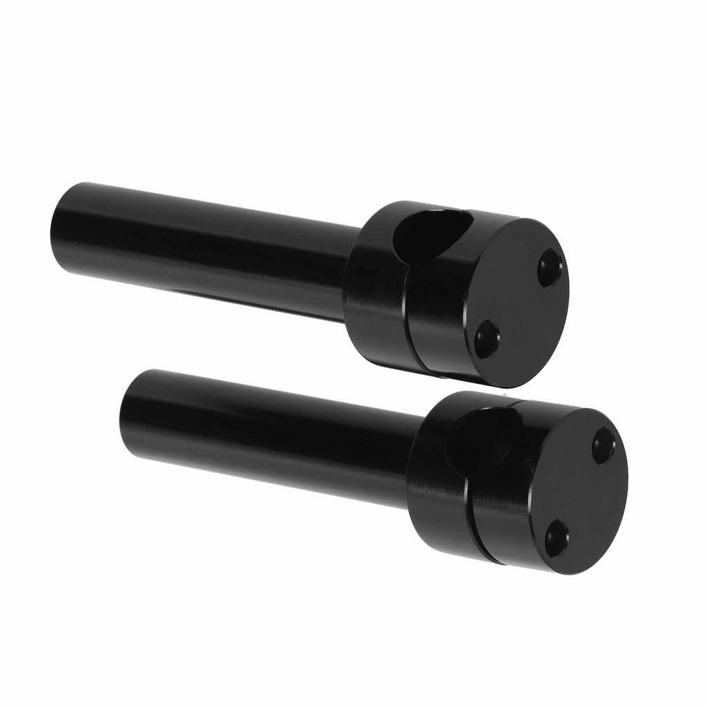 2pcs 25mm Handlebar Bar Risers Mount Clamp Adaptor Kit Aluminum Alloy Motorcycle Modification