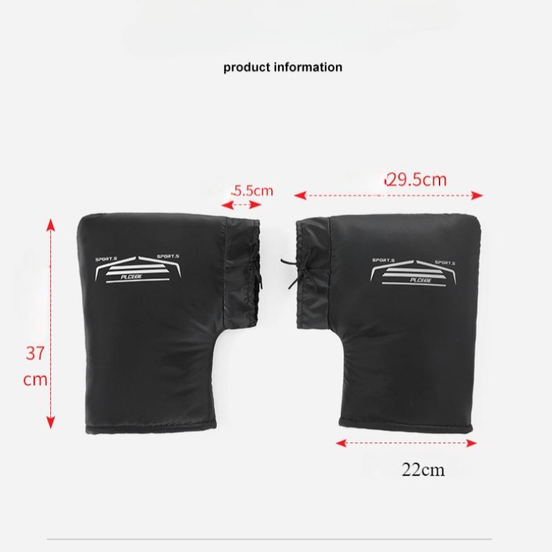 Motorcycle Riding Handle Winter Gloves Warm Handle Waterproof Windproof Scooter Handle Insulation Sleeve Motorcycle Accessor
