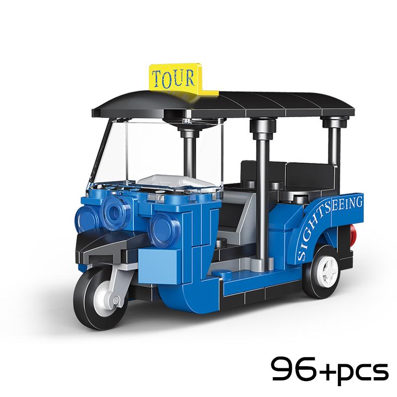 Premium-Quality Decool Compact Size High-Standard Pull Superior-Grade Back Car First-Class Building-Set First-Class Building-Bricks Top-Grade T1