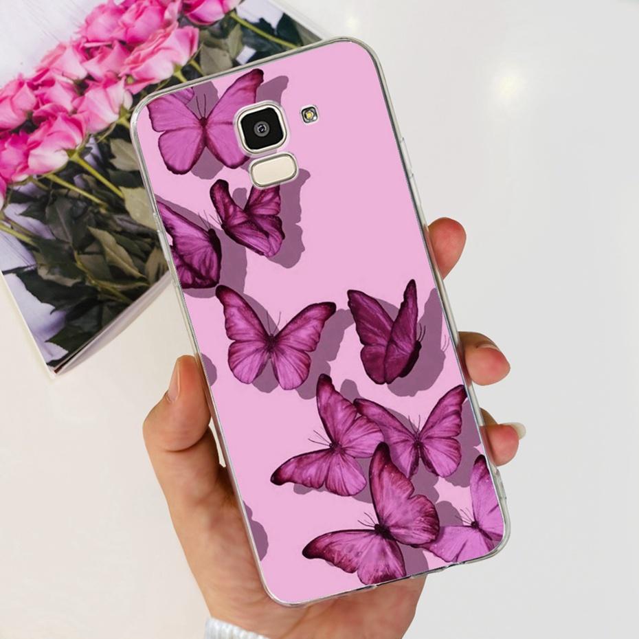 Lovely Printing Case For Samsung Galaxy J6 J6+ J600G J610G Soft Silicone TPU Back Cover For SamsungJ6 J 6 Plus 2018 Phone Cases