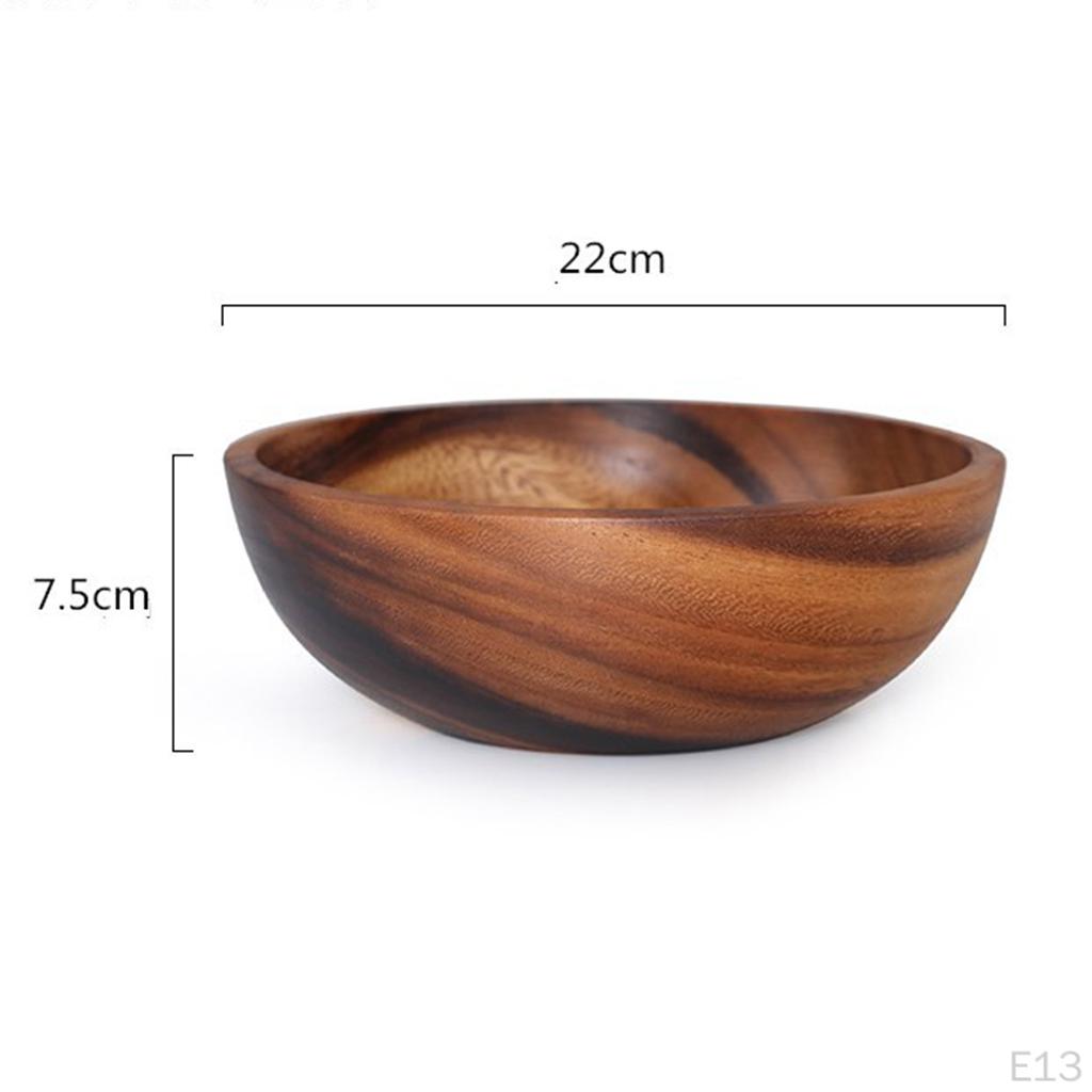 Acacia Bowl Sauce Fruits R Soup Serving Dinnerware Tableware