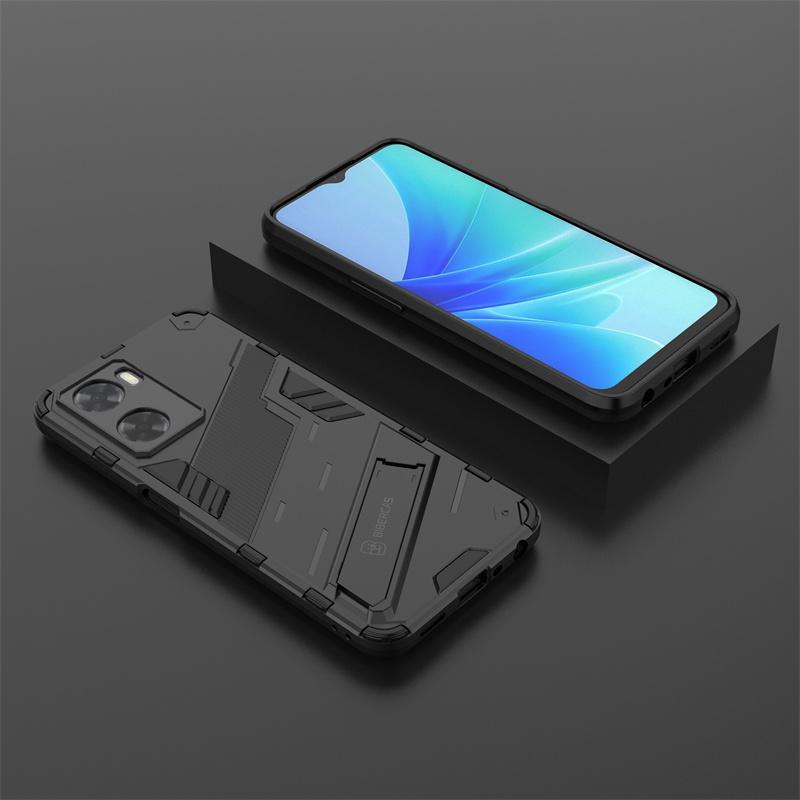 Für OPPO A57 4G Fall Auto Magnetischer Halter Stoßfest Rüstung Zurück Abdeckung Für Oppo A57 2022 EINE 57 OppoA57 CPH2387 6.56 "telefon Fällen