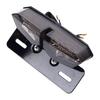 12V Motorrad Blinkerlampe Schwarz Hohe Helligkeit Vintage Design Motorrad Rücklicht Ersatz für Niu