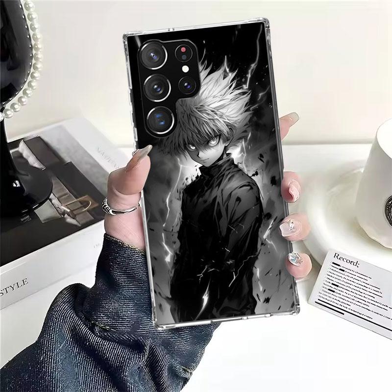 Huner X-Hunters Killua Soft Phone Case For Samsung Galaxy S22 S23 S24 S25 Edge S26 Ultra S20 FE S21 Plus + Fundas Coque Galaxy S