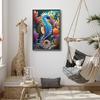 5D DIY Full Round Drill Diamond Painting Seahorse Home Decor Art Craft 40x60cm