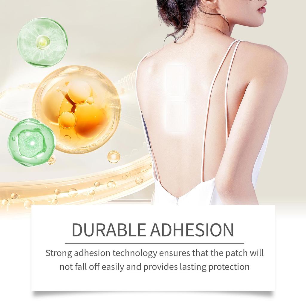 All-Day Back Blemish Coverage: Waterproof Acne Patches with Gentle Repair Formula
