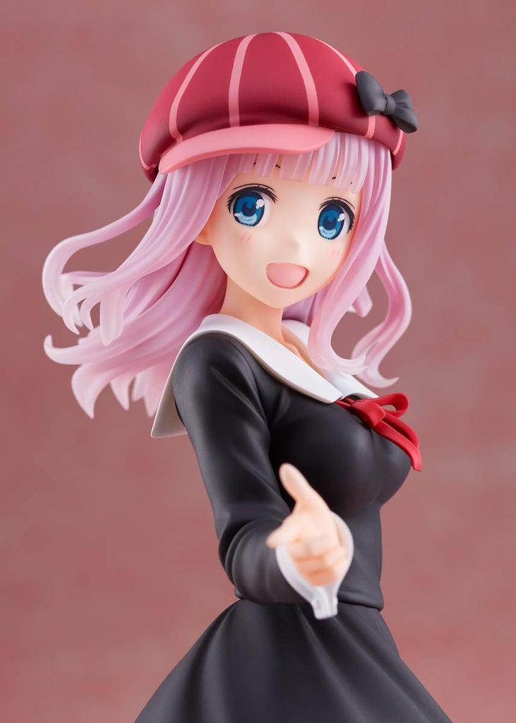Wave Dream Tech Love Is War The War of Love and Brains Chika Chika Fujiwara Scale PVC Complete Figure DT170 Kaguya-sama - Geniuses' - 1/7 Pre-painted