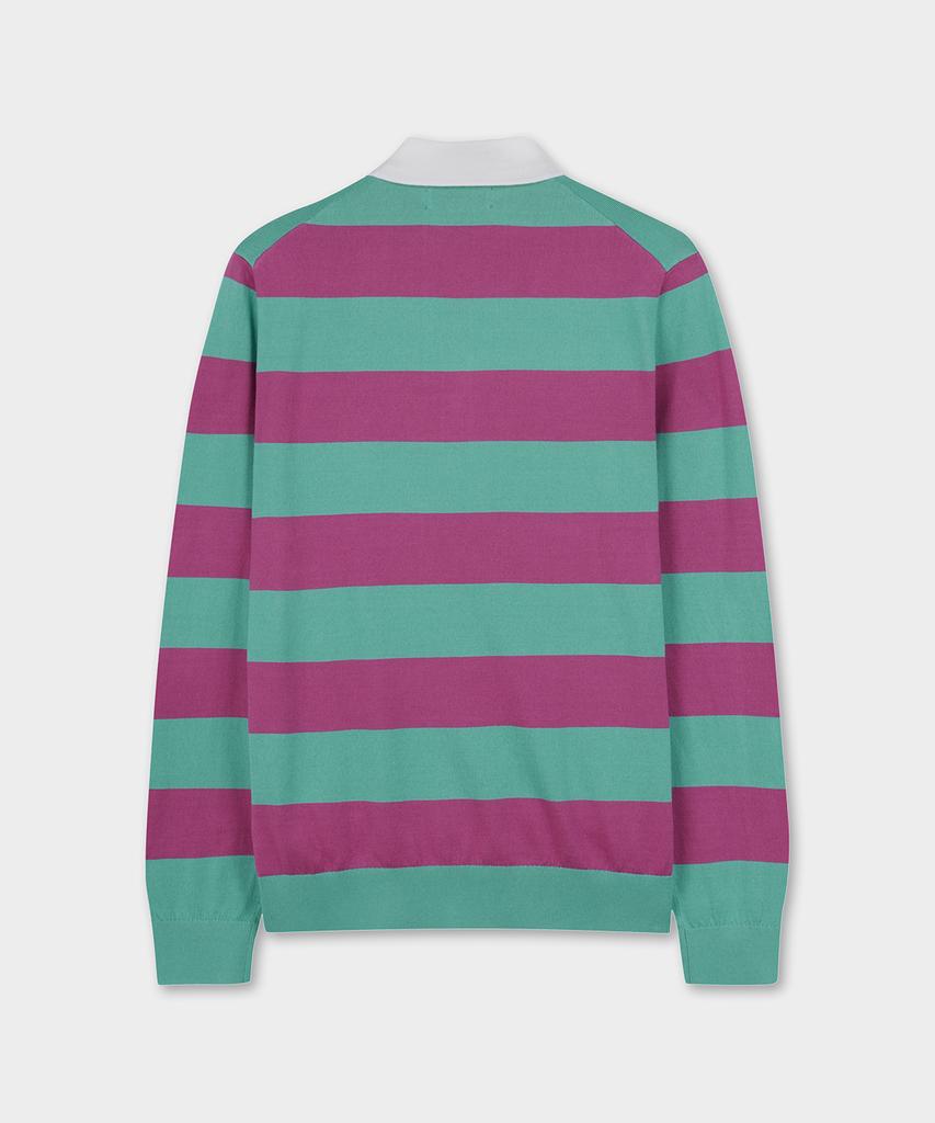 BROOKS BROTHERS Rugby Polo Sweater (Pink) (Bbwtmm8866Cfs)