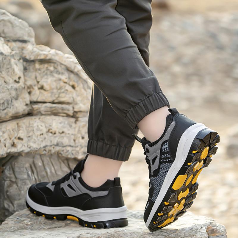 2025 New Hiking Shoes Wear-resistant Breathable Mesh Sports Shoes Trend Versatile Casual Shoes Outdoor Hiking