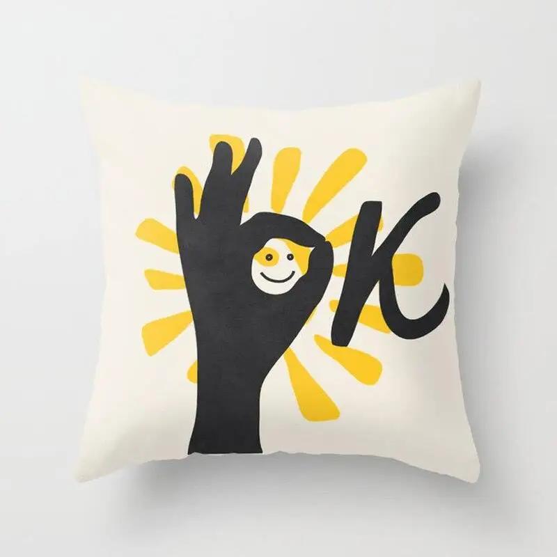 Dekorativer Mandala-Kunst-geometrischer Kissenbezug, Polyester-Kissenbezug, Heimdekoration, Kuschelstuhl, Sofa-Kissenbezug, 40 x 40 cm