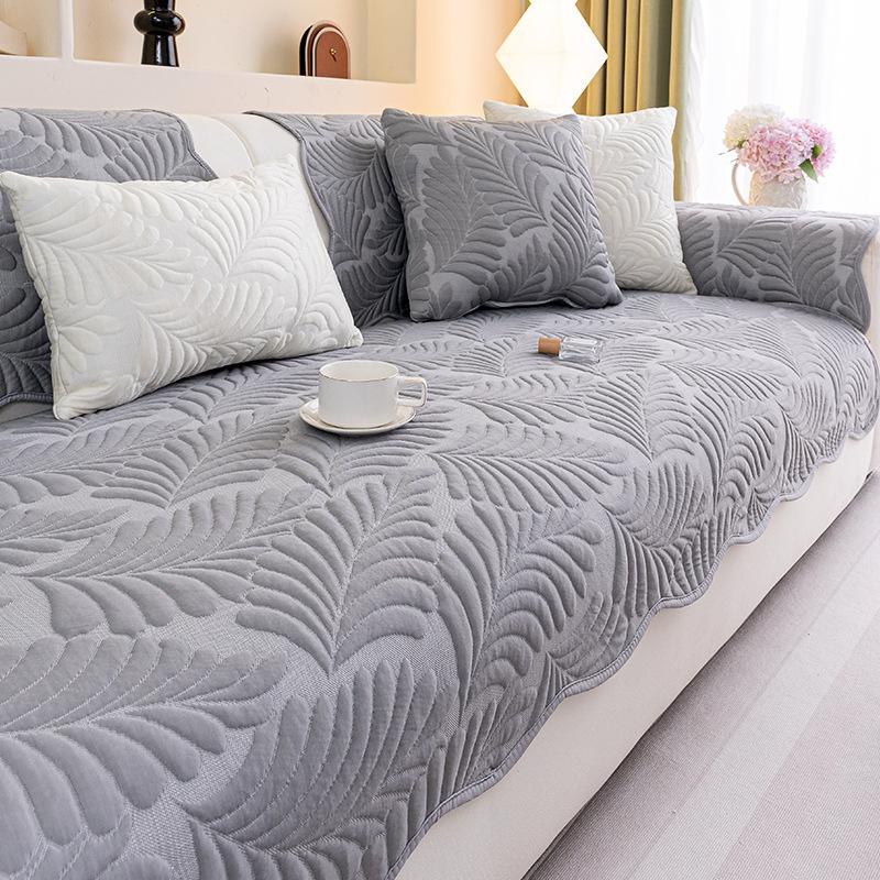 Special-shaped irregular sofa cushion 2025 new summer cool feeling light luxury high feeling fixed non-slip sofa cover cloth towel