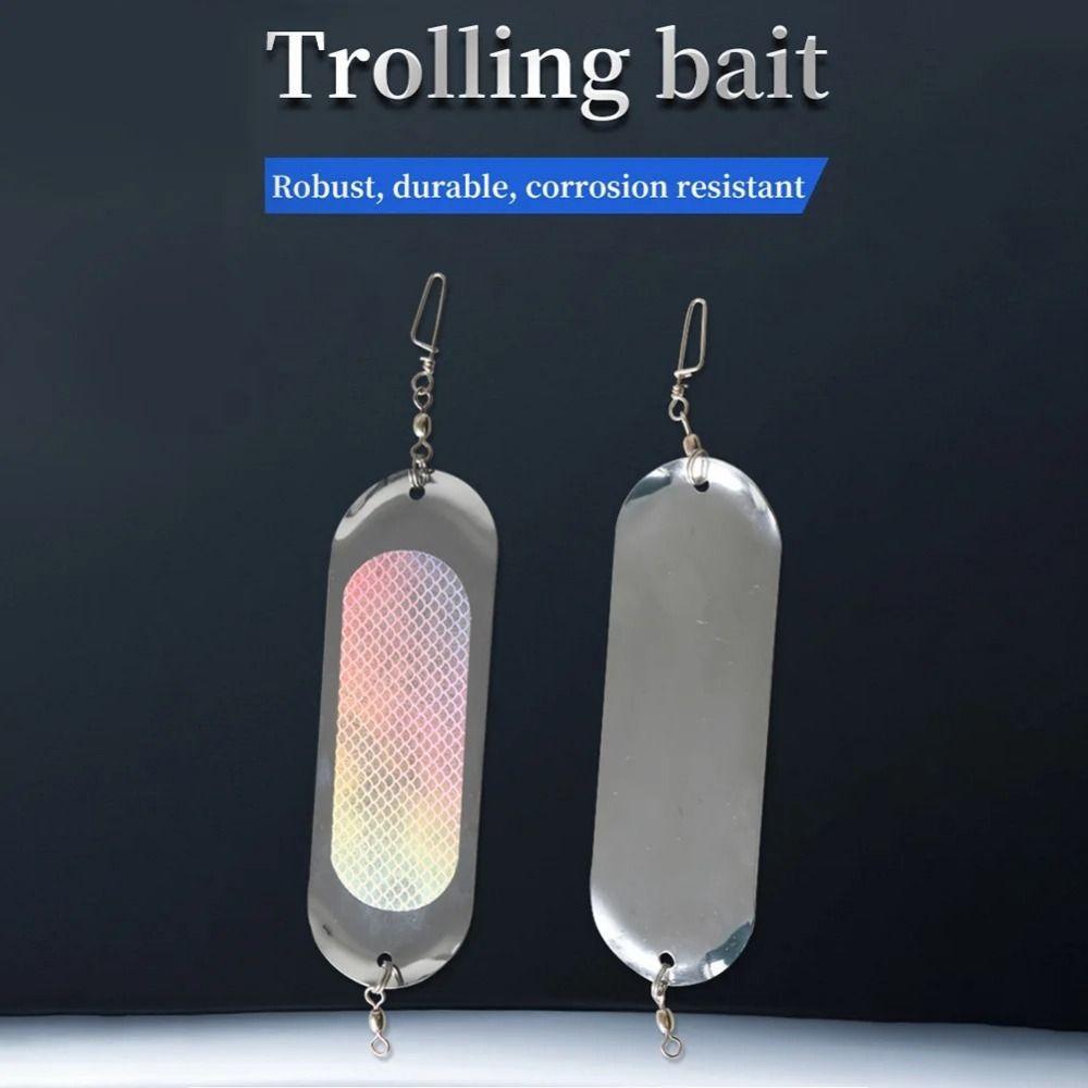 Reflective Fishing Trolling Flasher Glow Flasher Fly Trolling Lure Fishing Lures Flasher Trout