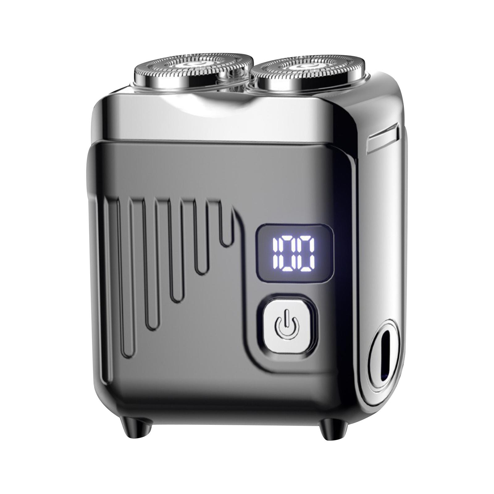 

Electric Shaver, New Head Rechargeable Wet Dry Shaving For Travel Home One Size