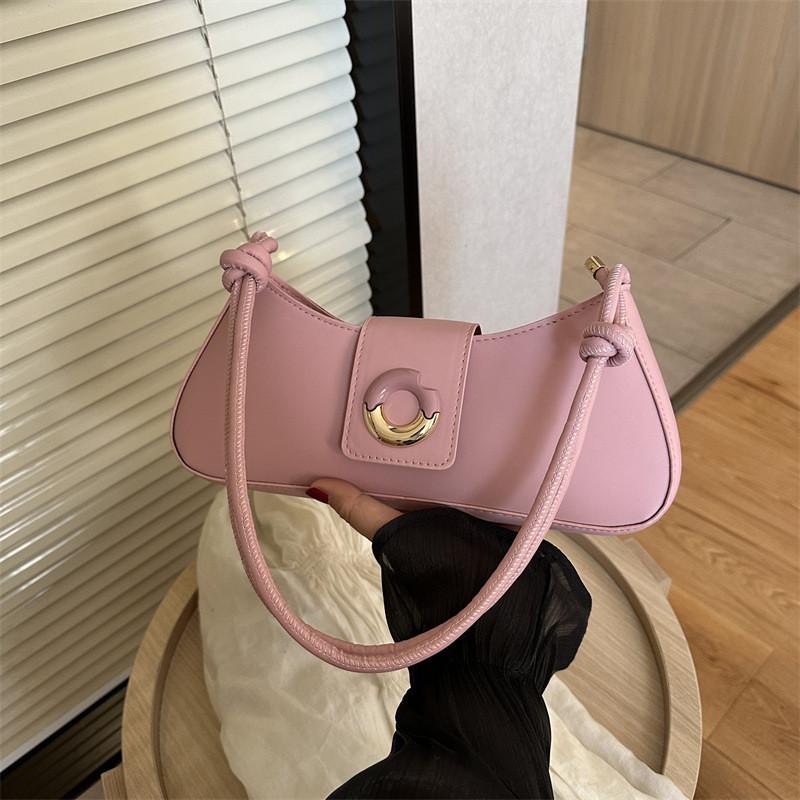 Fashionable Summer 2023 Pu Shoulder Bag Chic Underarm Bag For Everyday Use