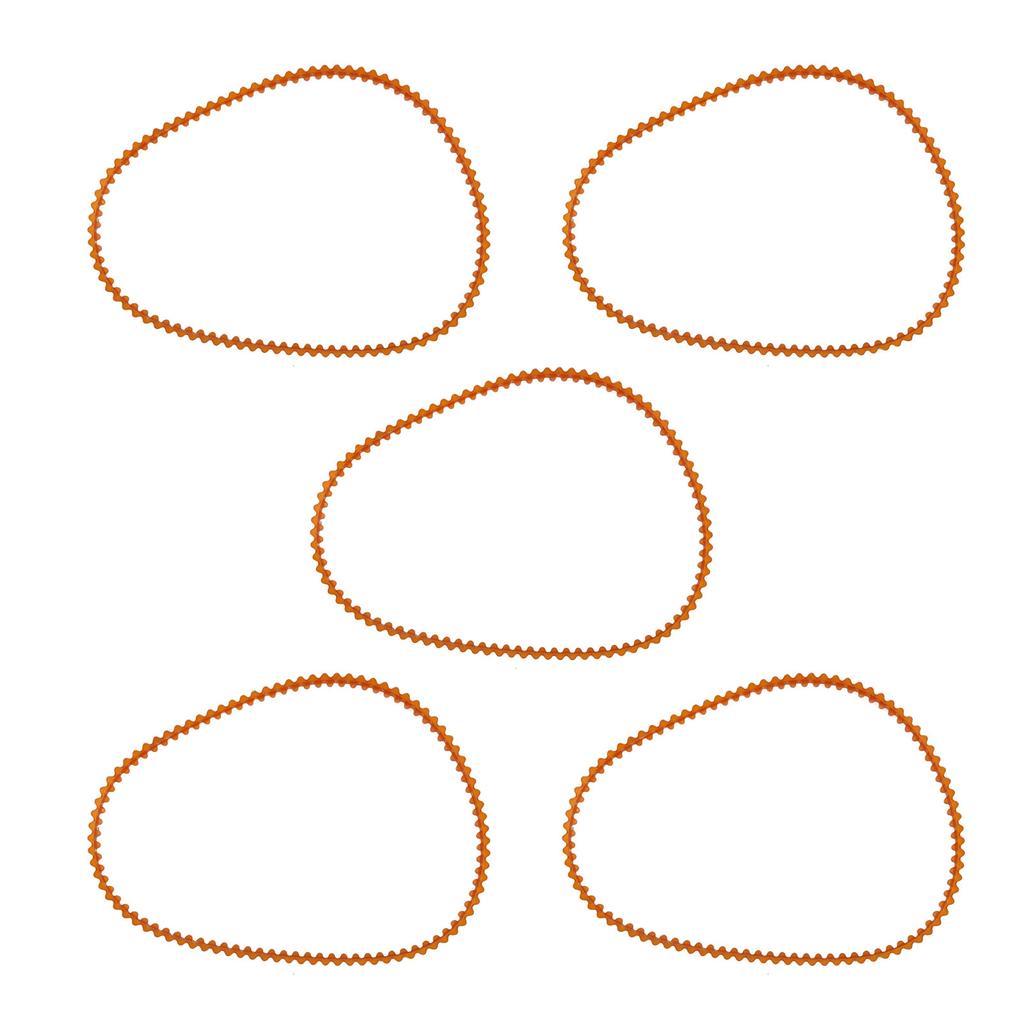 5Pcs Sewing Machine Belt Old Fashioned Household Electric Sewing Machine Double Tooth Belt