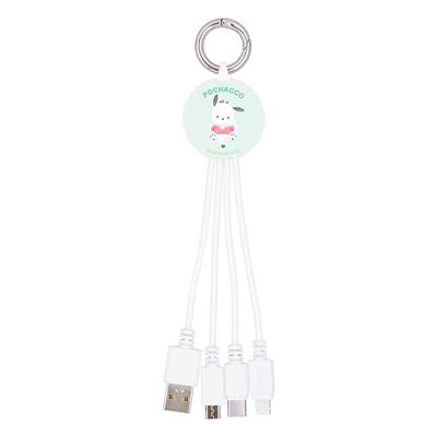 Gourmandise Sanrio Multi Charging Cable Pochacco SANG-297PC