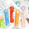 Cartoon Tianzige Calligraphy Bookmark for Kids: Creative, Hard-Pen Paper, Irregular Shape, Perfect for Kindergarten & Elementary Students.