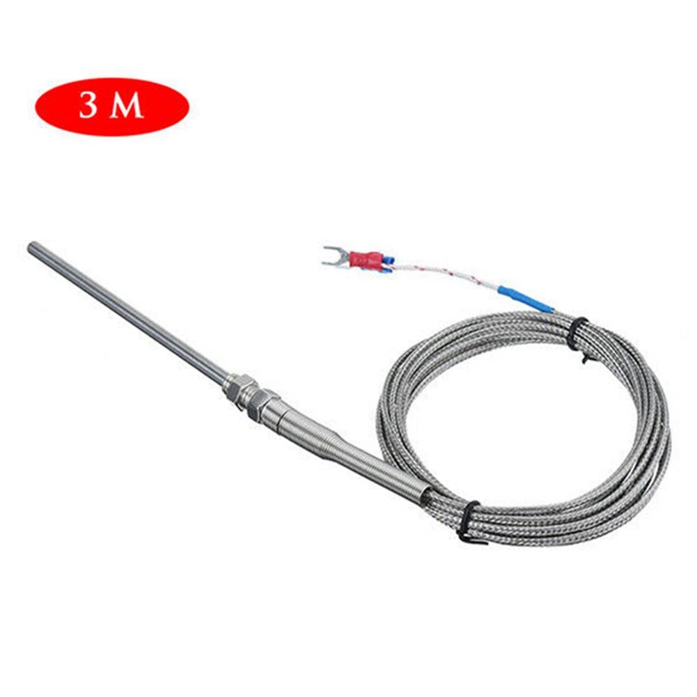 Tepelně odolný termočlánkový senzor typu K z nerezové oceli s 5mm sondou