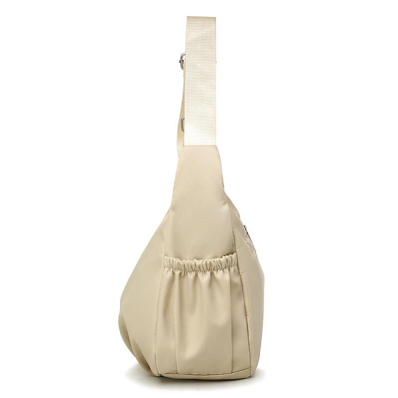 Casual Nylon Womens Shoulder Bag Fashion Simple College Style Crossbody Bag Large Capacity Designer Ladies Handbag Purse