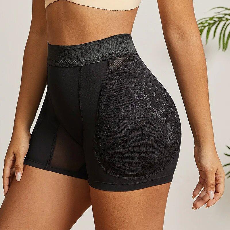 Shapewear Women High Waist Panty Control Panties Body Shaper Seamless Brief Lace Hip Lifte Padded Booty Shaper Hip Enhancer