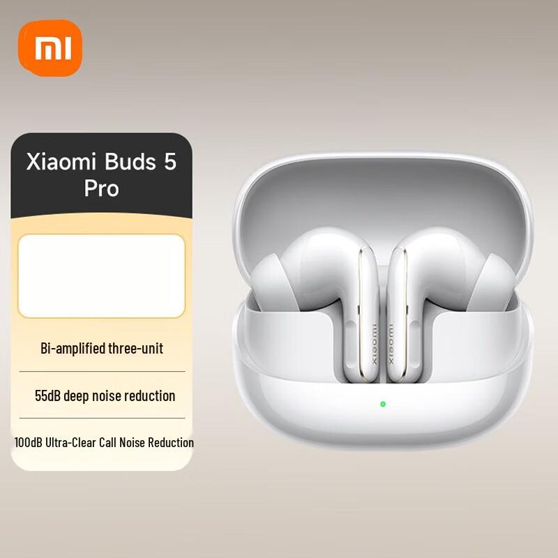 Xiaomi Buds 5 Pro In-Ear Noise-Cancelling Earbuds
