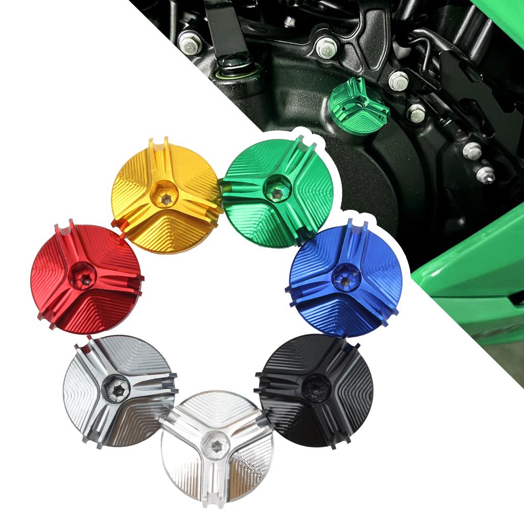 Motorcycle M20*1.5 Engine Oil Cap Bolts Fuel Filler Cap For Kawasaki Yamaha HONDA Pit Dirt Bike Motocross Accessories