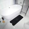 Eco-friendly PVC Anti-slip Bathroom Massage Mat with Drainage Holes and Suction Cups