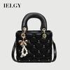 Ladies Messenger Bag Autumn Winter Portable Diamond Small Square Bag