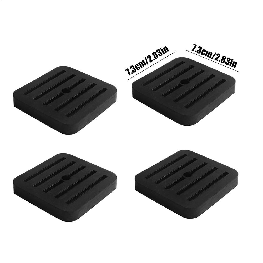 Anti Vibration Pad Air Conditioner Rack Rubber Raised Base Non-slip Damper Shock Absorber Furniture Mats Air Conditioner Parts