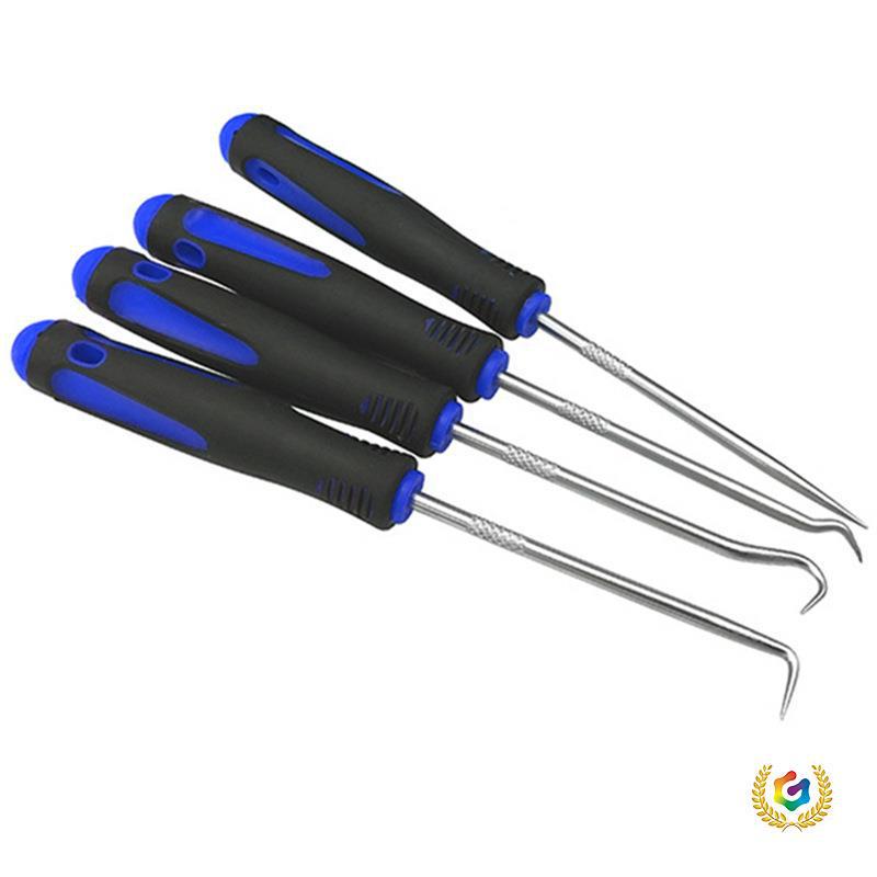 Wellendichtring-Abzieher-Satz: 4-teiliger Haken und Schraubendreher für Reifenreparatur und Auto wartung