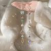 Artistic Garden Hanging Decor Butterfly Crystal Suncatcher Wind Chime, Rainbow Maker Prism Ornament, Pendant for Balcony Indoor Outdoor Home, Balcony,