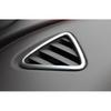 Dashboard Upper Air Outlet Vent Trim For Chevrolet Malibu 2016-2021 Silver Steel