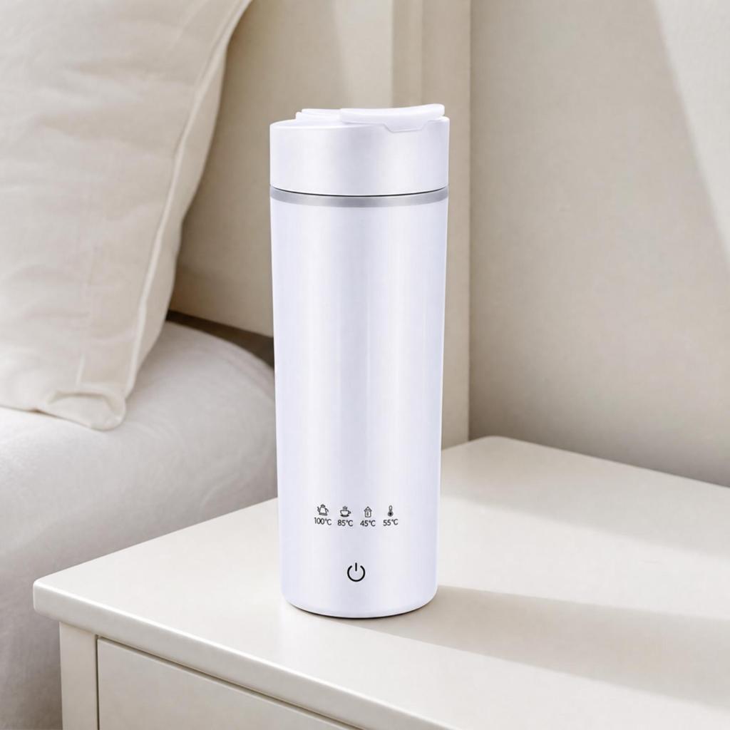 Portable Electric Heating Cup Compact Water Boiler for Office, Home