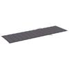 VidaXL Chaises longues 2 pcs avec coussins Bois d'acacia solide