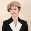 New Beret Foreign Style Popular Fashion Autumn and Winter Women French Elegant Styling Woolen Hat Gift Hat