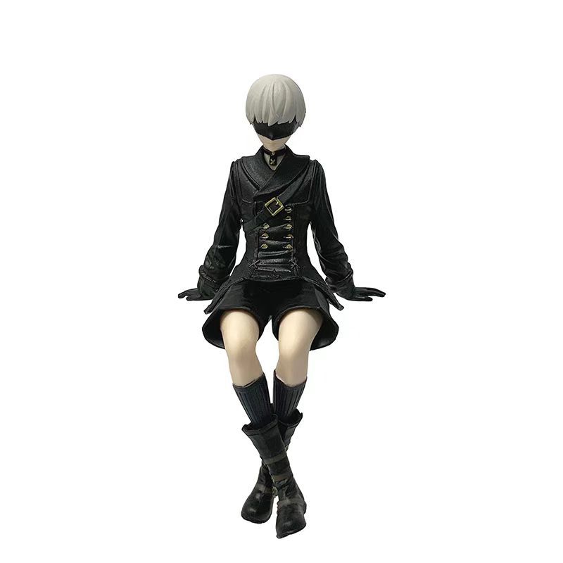 13cm Anime NieR: Automata Yorha 2B Figure Noodle Stopper Action Figure Toy Pvc Model Doll Gifts